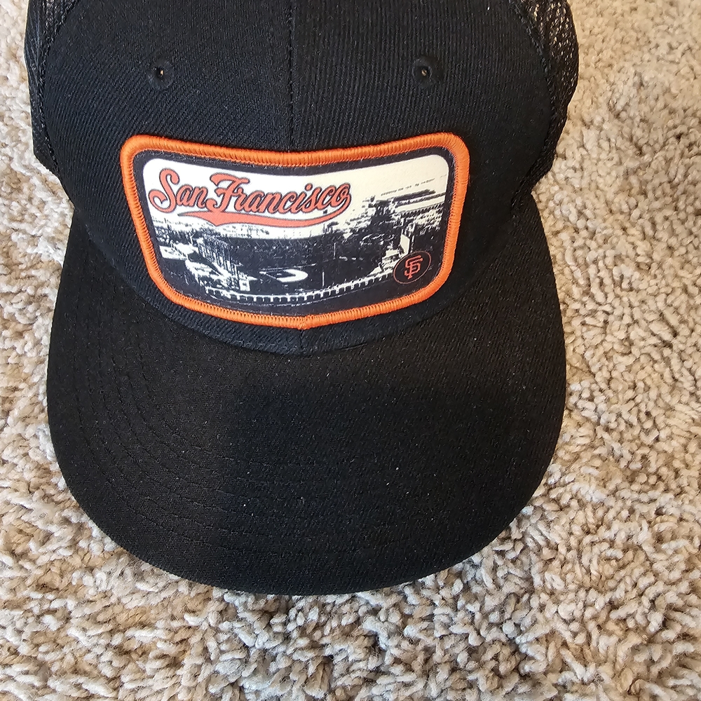San Francisco Black Cap with Patch